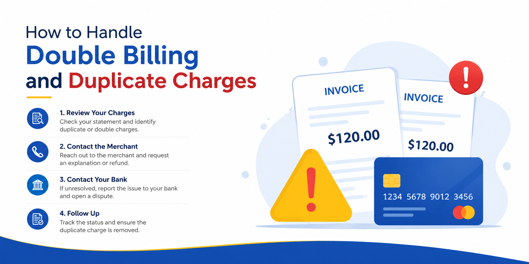 How to Handle Double Billing and Duplicate Charges