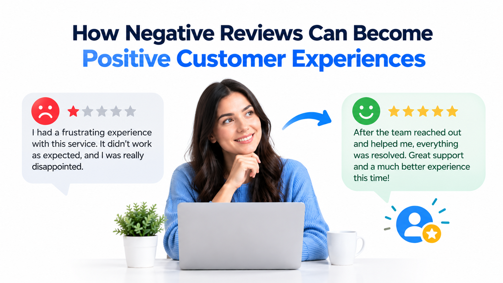 How Negative Reviews Can Become Positive Customer Experience